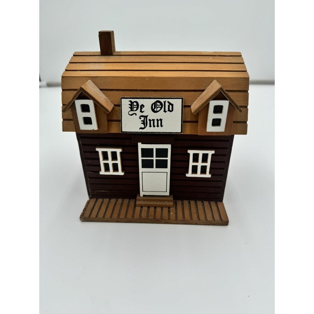 Music Box DE OLD INN PLAYS HOME SWEET HOME Testes Work Perfect Door Opens